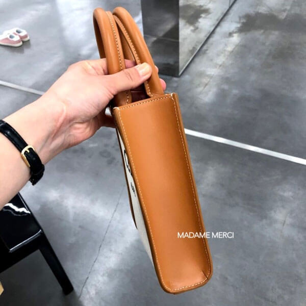 セリーヌ トートバック コピー セリーヌ VERTICAL CABAS キャバス バーティカル カバ 193302BNZ.02NT ナチュラルｘタン