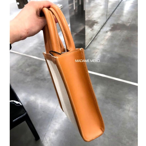 セリーヌ トートバック コピー セリーヌ VERTICAL CABAS キャバス バーティカル カバ 193302BNZ.02NT ナチュラルｘタン