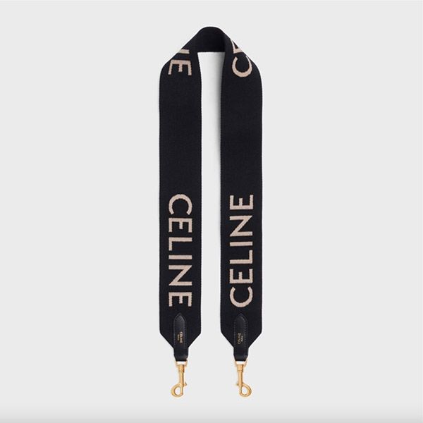 大好評【セリーヌ】ジャカード ロングストラップ 偽物☆３色展開