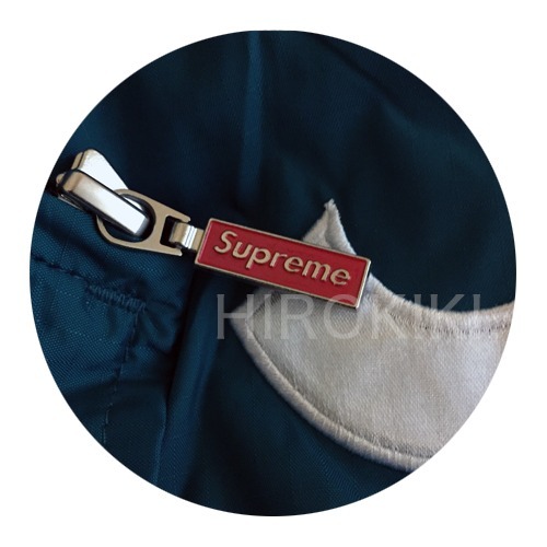 シュプリームコピー FW18 シュプリーム SIDELINE LOGO PARKA JACKET NAVY