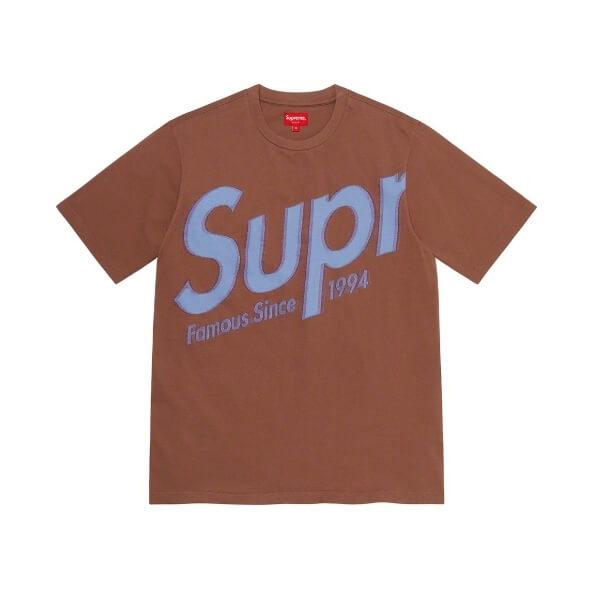 シュプリーム Tシャツ 偽物☆入手困難レア! Spellout T スペルアウトTシャツ