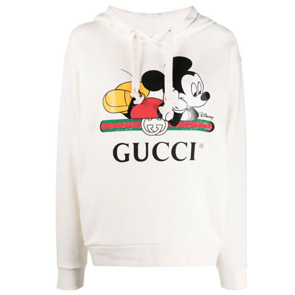 ディズニー x グッチ ミッキー 偽物 パーカー Disney x グッチ コラボ コットン製 ミッキーマウス 長袖 パーカ 469251XJB8C9230