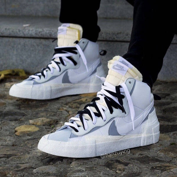 シュプリーム ジョーダン 偽物ナイキ SACAI Blazer Mid white supreme dunk air 