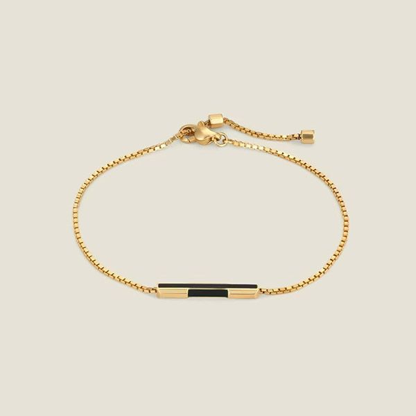 【人気商品】グッチ Link to Love バー付き ブレスレット 偽物
