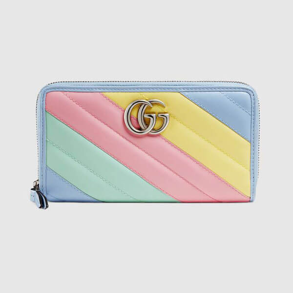 グッチ 財布 コピー★グッチ GGマーモント パステルジップアラウンドウォレット 443123 DTDXP 3967