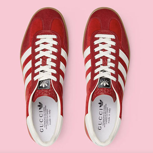 【アディダス×グッチ】メンズ スニーカー コピースエード SNEAKER 707848 9STU0 6360