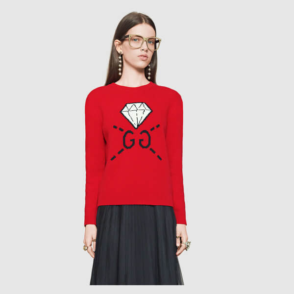 グッチスーパーコピー グッチGhost knit top グッチゴースト ニット
