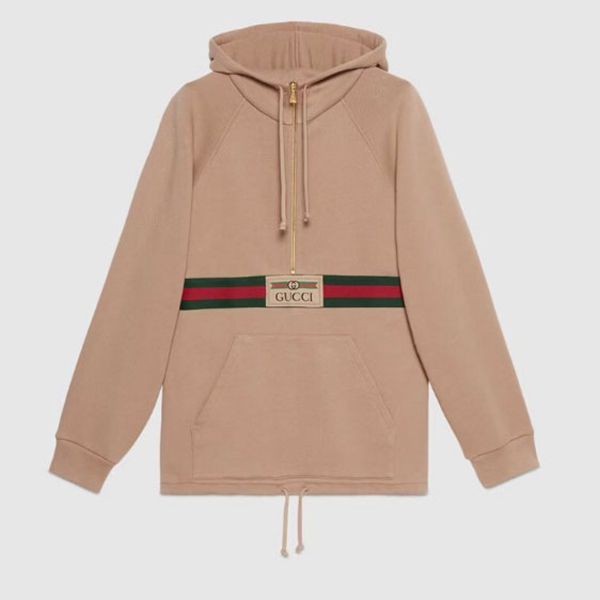 【グッチ パロディ】ロゴ ストライプ スウェットシャツ パーカー 3色 644656XJC3W2603