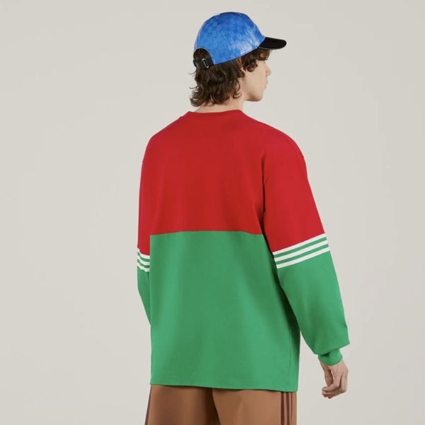 ギフトに最適アディダス×グッチ ロングスリーブTシャツ 偽物 722947 XJE1I 6167