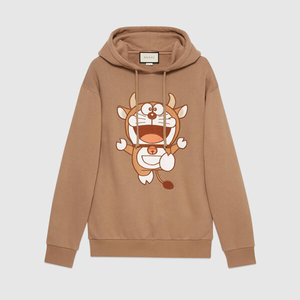 グッチ コピー【DORAEMON X グッチ】フード付きスウェットシャツ 615061 XJDIO 2597
