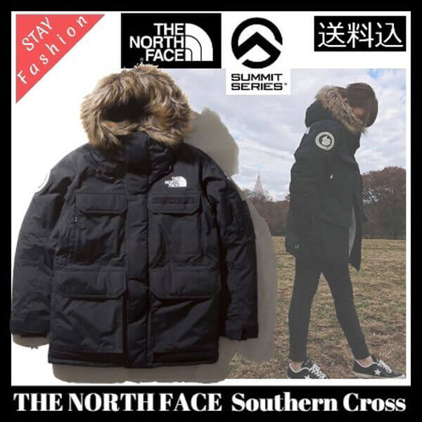 ノースフェイス ダウン 偽物 入手困難激  !THE NORTH FACE Southern Cross Parka ｻｻﾞﾝｸﾛｽﾊﾟｰｶ ND91920