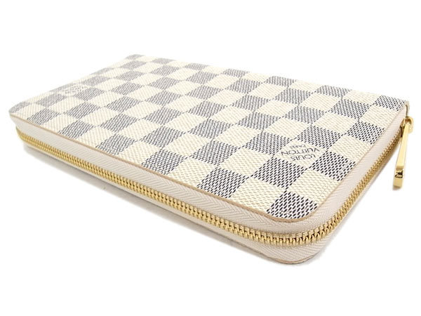 ルイヴィトン 長財布 ダミエアズール　ジッピーオーガナイザー　N60012 ルイヴィトン ラウンドファスナー長財布