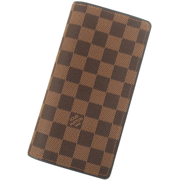 ルイヴィトン 長財布 ダミエ ポルトフォイユブラザ N63153 ルイヴィトン ヴィトン 二つ折り長財布