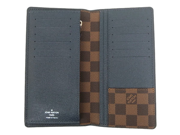 ルイヴィトン 長財布 ダミエ ポルトフォイユブラザ N63153 ルイヴィトン ヴィトン 二つ折り長財布
