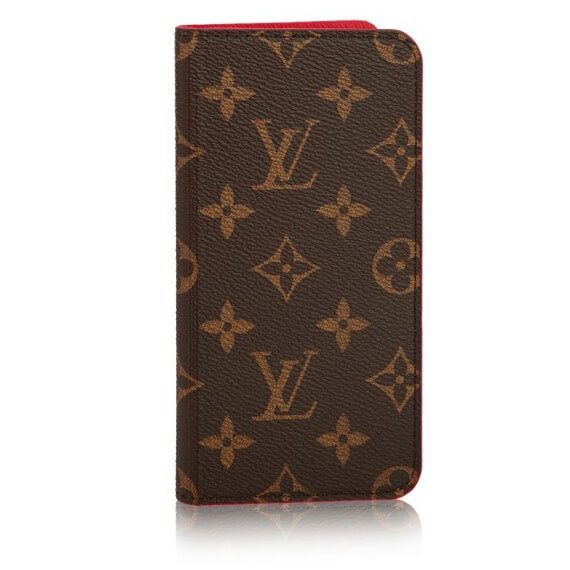 ルイヴィトン スーパーコピー ルイヴィトン*iPhone6 iPhone6s iPhone6s+ iPhone7 FOLIO *フォリオ☆ M61616 ルージュ