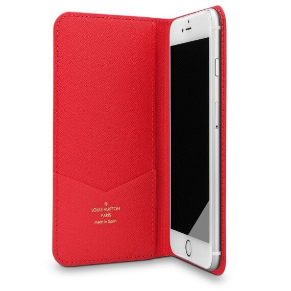 ルイヴィトン スーパーコピー ルイヴィトン*iPhone6 iPhone6s iPhone6s+ iPhone7 FOLIO *フォリオ☆ M61616 ルージュ