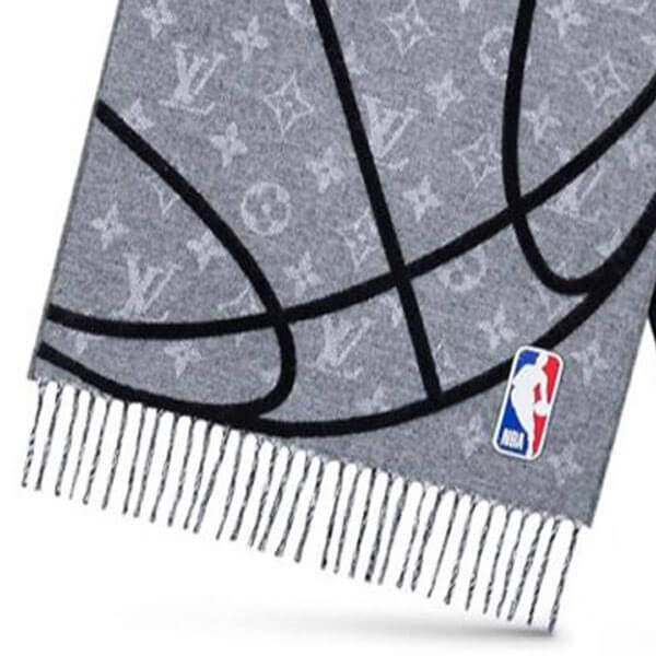 ルイヴィトン NBA スカーフ コピー☆LV x NBA コレクション コートスカーフ MP2883
