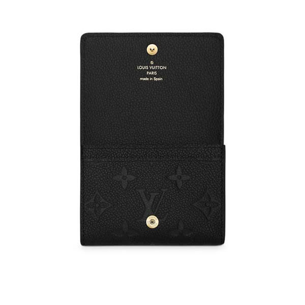 ルイ ヴィトン 財布 偽物 LV★アンヴェロップカルト ドゥ ヴィジット〈ノワール〉M58456