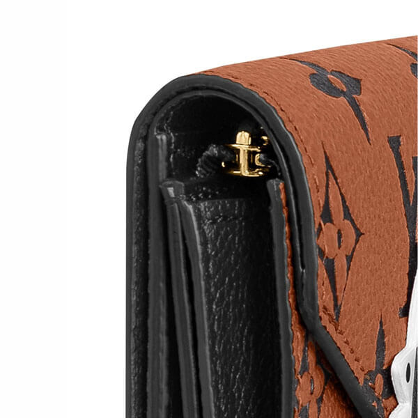 ルイ ヴィトン 財布 偽物 希少★ルイヴィトン★新作 LV ミニ財布 ポルトフォイユゾエ LV Crafty Zoe Wallet M69511