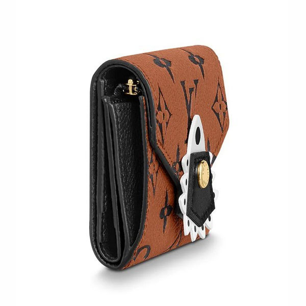 ルイ ヴィトン 財布 偽物 希少★ルイヴィトン★新作 LV ミニ財布 ポルトフォイユゾエ LV Crafty Zoe Wallet M69511