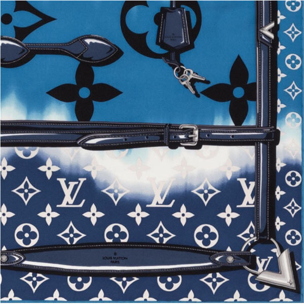 【新作】ルイヴィトン エスカル スカーフ 偽物 LV カレコンフィデンシャル LVエスカル M76185