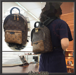 ルヴィトン スーパーコピー リュックNew Color入荷Palm Sprig BackPack ミニ
