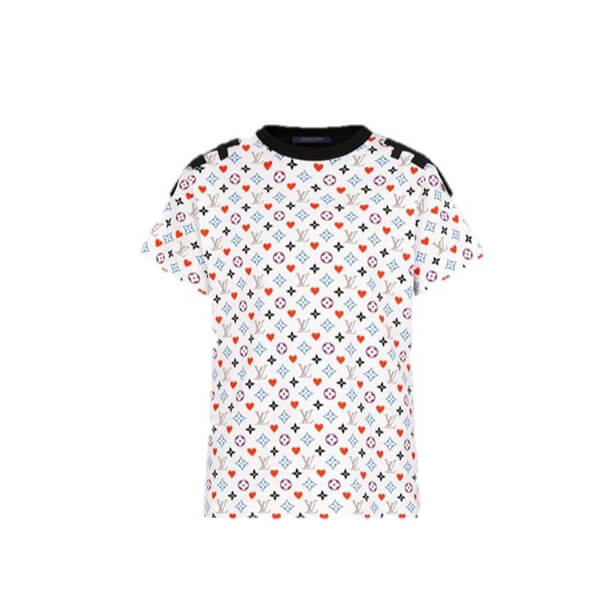 ルイヴィトン ゲームオン Tシャツ コピー 限定品☆ルイヴィトン GAME ON新作 コントラストバックTシャツ 1A8M70
