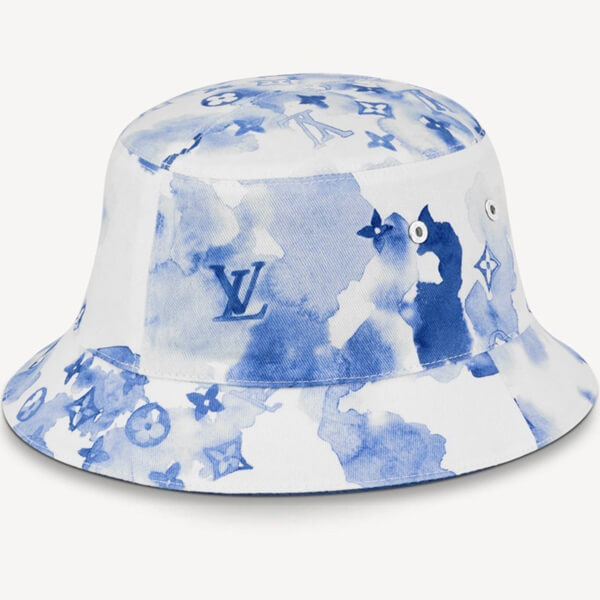 【日本完売品】ルイヴィトン キャップ パロディ   ボネ モノグラム ウォーターカラー M76764