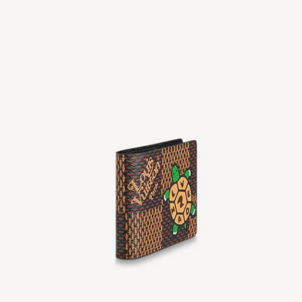 ルイヴィトン 財布 コピー LVxNIGOシリーズ ポルトフォイユミュルティプル