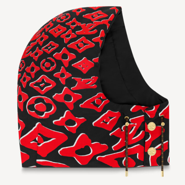 21SS【直営買付】ルイヴィトン コピー ヘッドギア ルイヴィトン LV×UF フーディーモノグラム