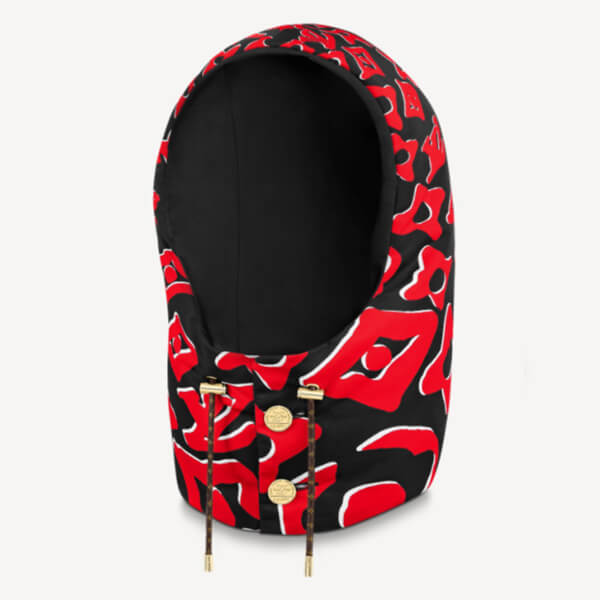 21SS【直営買付】ルイヴィトン コピー ヘッドギア ルイヴィトン LV×UF フーディーモノグラム