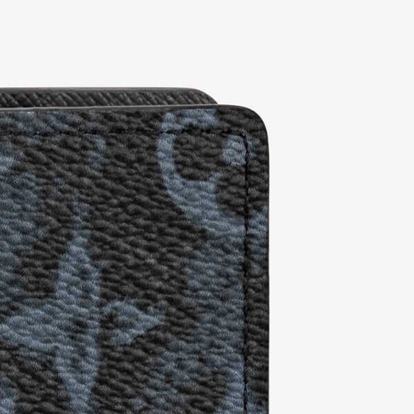 ルイ ヴィトン 財布 偽物 LV ポルトフォイユブラザ NM 長財布☆ モノグラム Pastel Noir M80019