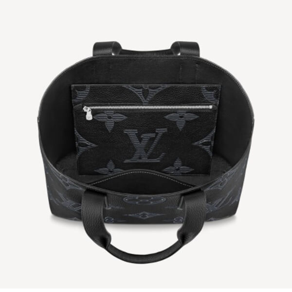 ルイヴィトン トートバッグ コピー 収納力抜群♪LV カバヴォワヤージュ NV トリヨンシャドウ M57290