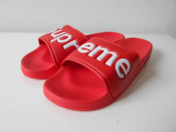 17S/S シュプリームコピー シュプリーム Slides Sandals Red サンダル