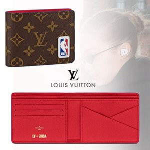 ルイヴィトン NBA 偽物 ​財布 通販 LV x NBA 限定コラボルイヴィトン新作M80105ウォレット
