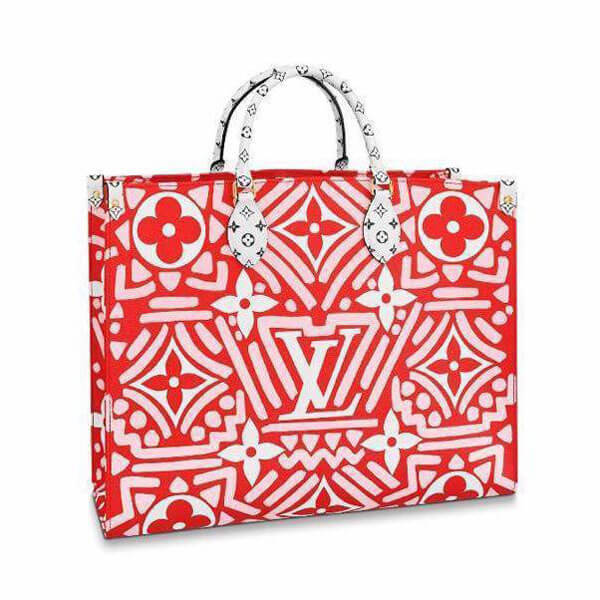 【ルイヴィトン】ルイヴィトン オンザゴー コピー LV クラフティトートバッグ