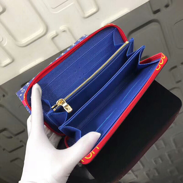 ルイヴィトンスーパーコピー 長財布 M60019 モノグラム ジッピーウォレット×コーティングを施したキャンバス