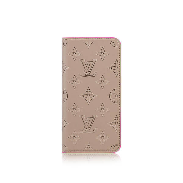 2017新作人気 ルイヴィトンコピー ケース ガレ iPhone用 フォリオ 手帳型スマホケース