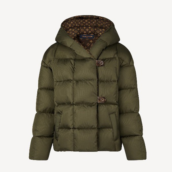 21SS【ルイヴィトン ダウンジャケット 偽物】ロングスリーブ ピロウパファージャケット 1A91KD
