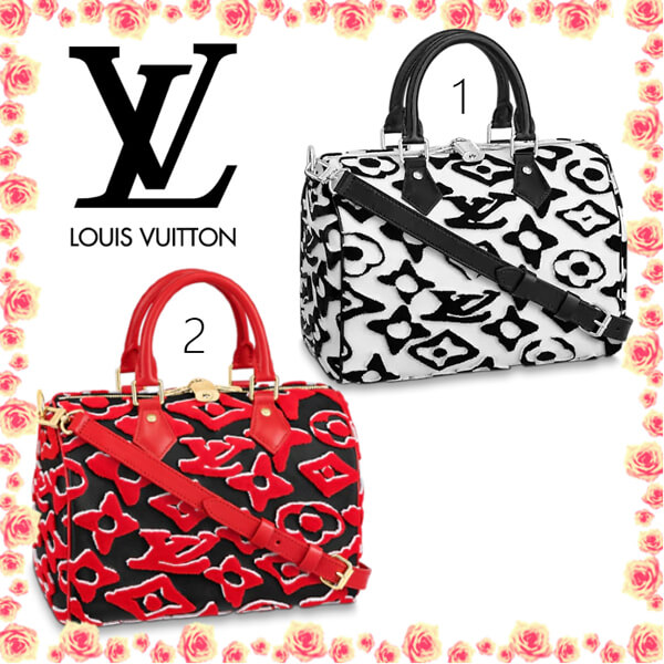 【LouisVuitton】ルイヴィトン スーパーコピー バッグ 新作★LVXUF スピーディバンドリエール 25★
