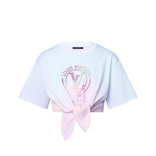 22SS​ルイヴィトン グラディエントLVサークルセルフタイTシャツ 激安1A9YF3 