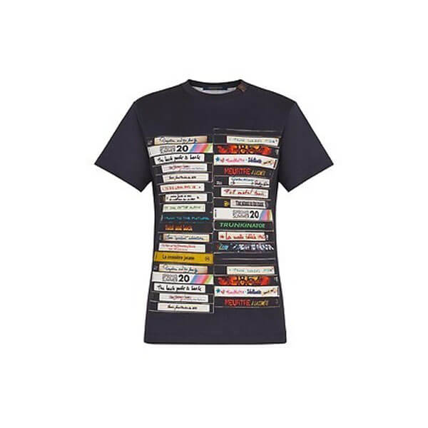ルイヴィトン Tシャツ コピー ロゴパッチ ショートスリーブドTシャツ 1A7UFJ