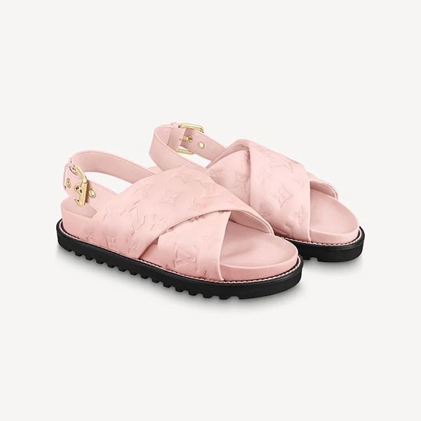 超限定​ルイヴィトン パセオ ライン サンダル 偽物 フラット モノグラム 5色 1A9RD7