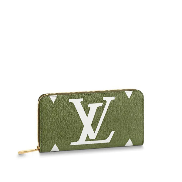 入手困難★LVSS19 ルイヴィトンスーパーコピー ラージモノグラム ジッピーウォレット M67549 カーキ