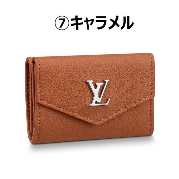 高品質ルイヴィトン ポルトフォイユロックミニ 折りたたみ財布 M69813