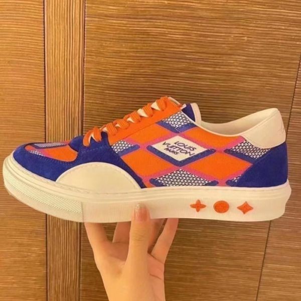 ルイヴィトン LV オリライン リシュリュー スニーカー 偽物 2色 1AAHRJ