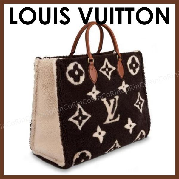早い者勝ち★LV TEDDY ルイヴィトン偽物 テディ オンザゴー もこもこジャイアントモノグラム 限定 On the go M55420