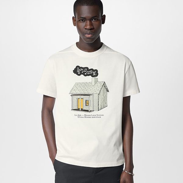 完売間近ルイヴィトン Tシャツ 半袖 プリント コピー 1AARP3