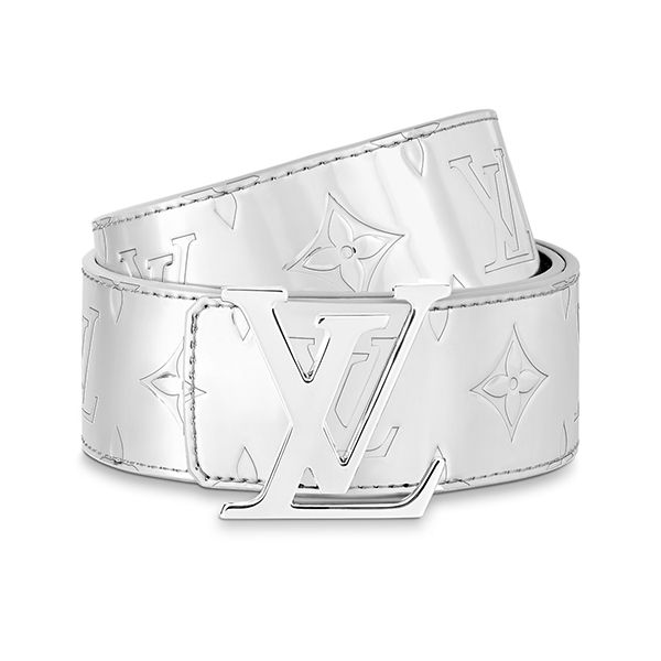 LVミラー ミラー 偽物 ルイヴィトン ベルト コピー 21FW新作☆サンチュールLVイニシャル 40MM リバーシブル / メンズ レディース /2way☆MP303U