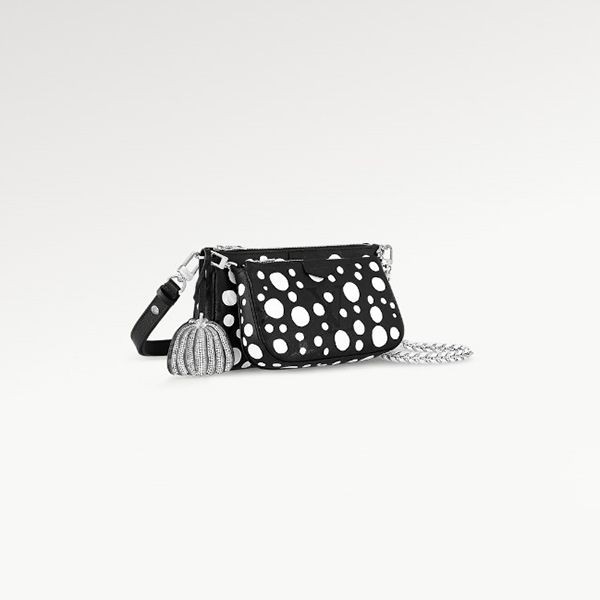 LV×YK ルイヴィトン コピー ミュルティポシェットアクセソワール M46410